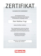 Matthias Vogt, Spezial-Kundendienst-Lehrgang